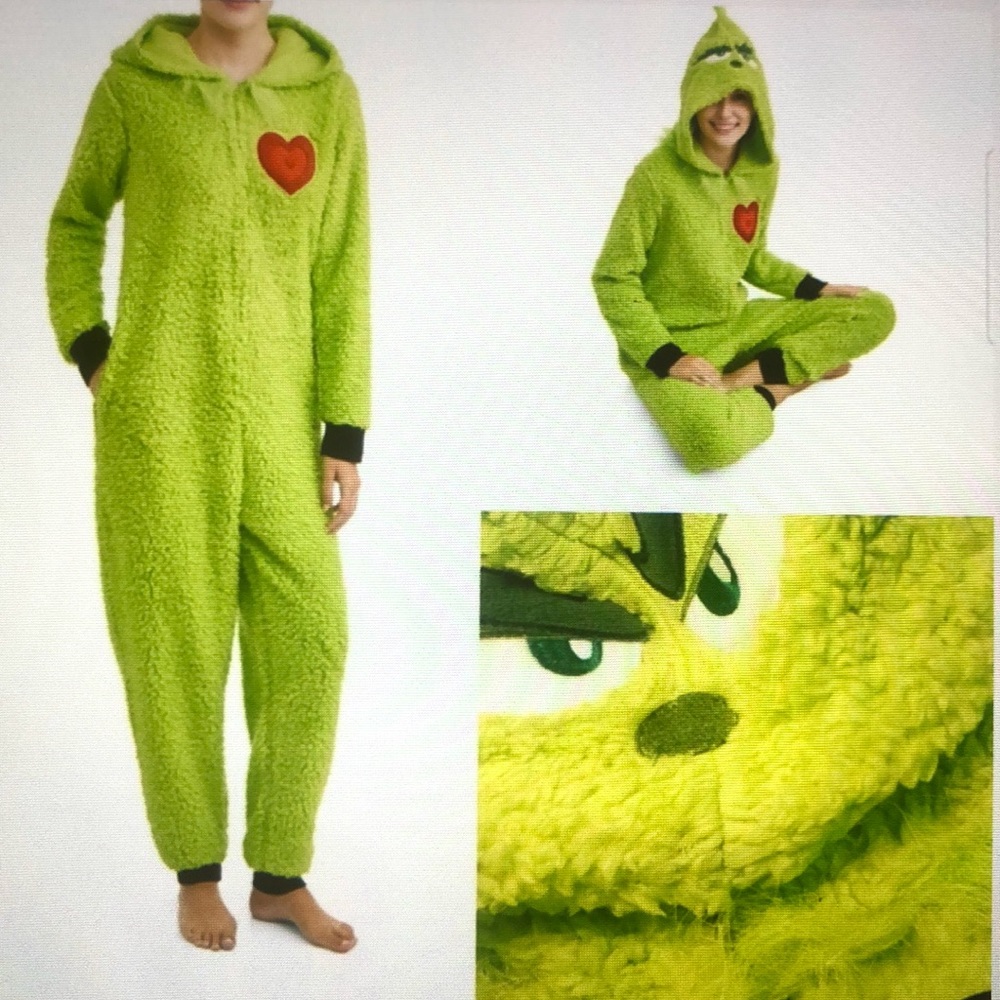 The Grinch onesie